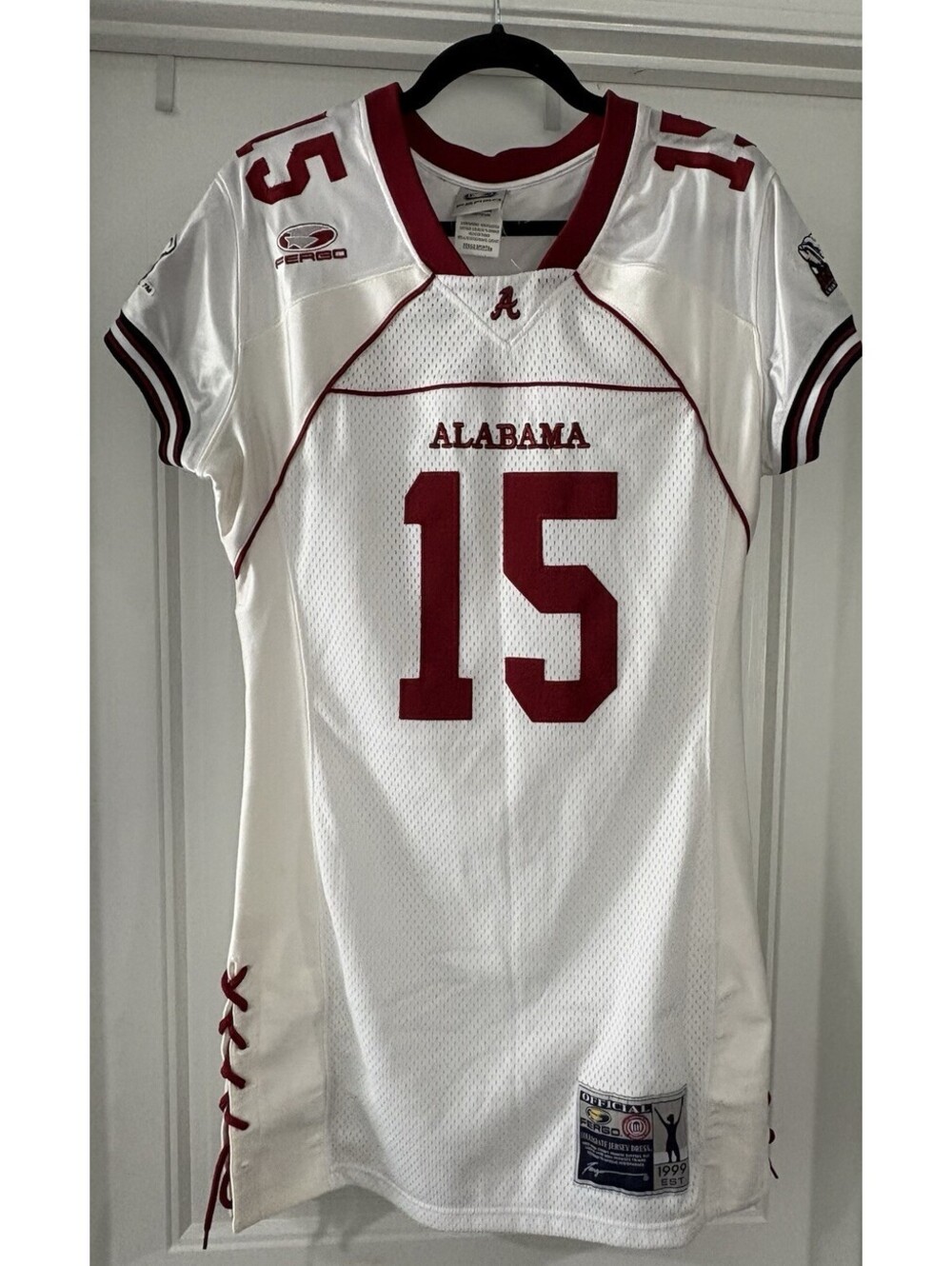 Fergo Alabama College Football Jersey Dress Size XL Vtg RARE